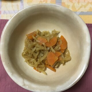 にんじん入り☆切り干し大根の煮物